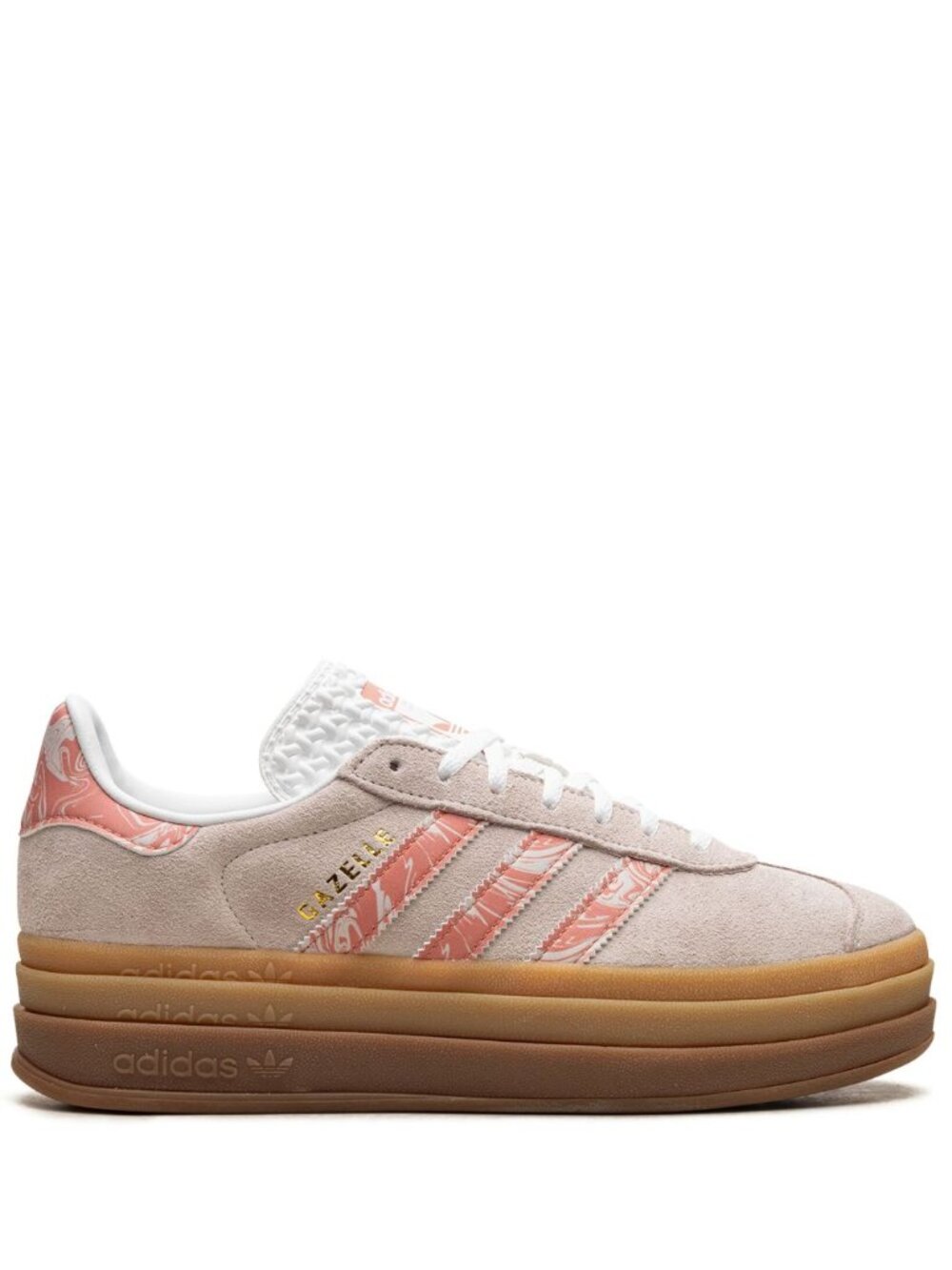 ADIDAS GAZELLE BOLD - SZ W5.5 - Putty Mauve / Wonder Clay / Cloud White Shoes
